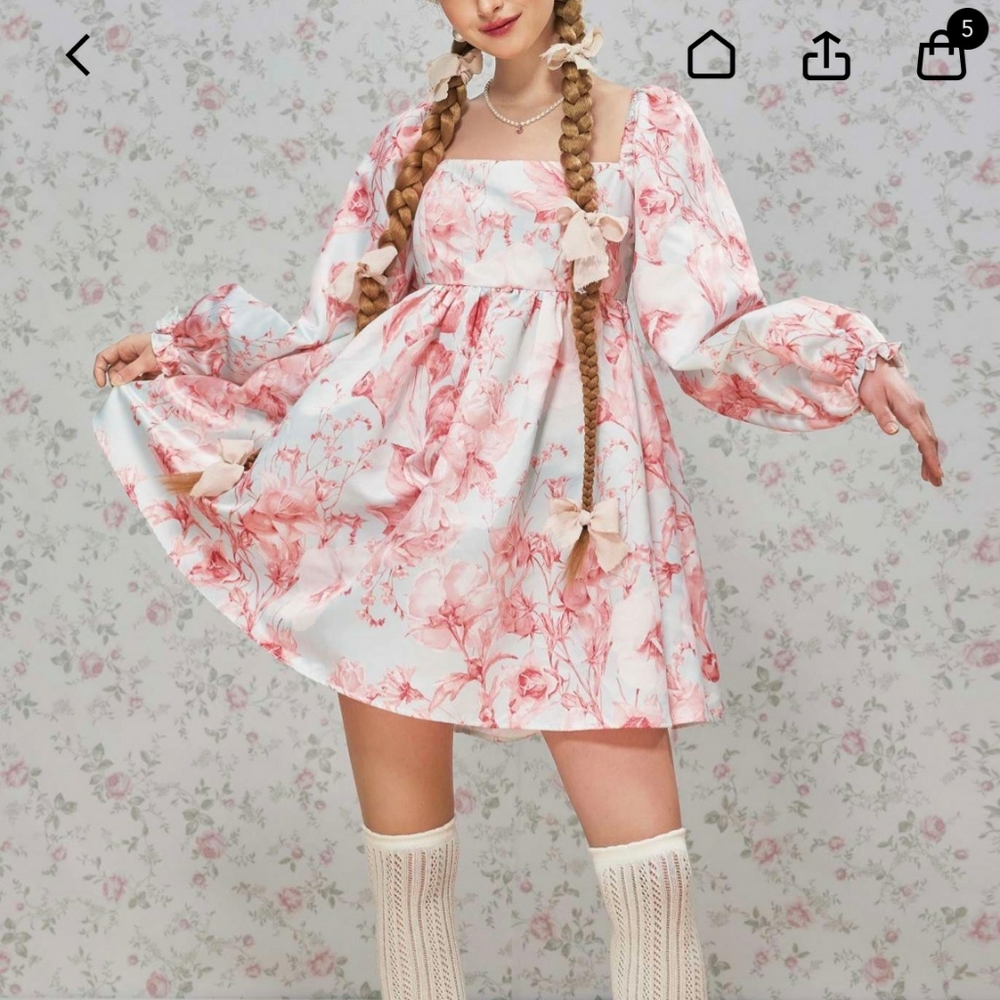 Cider poof Selkie style dress